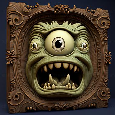 3D model st Mike Wazowski Monster University (STL)